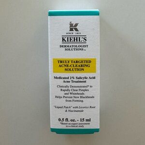 kiehl's truly targeted acne clearing solution